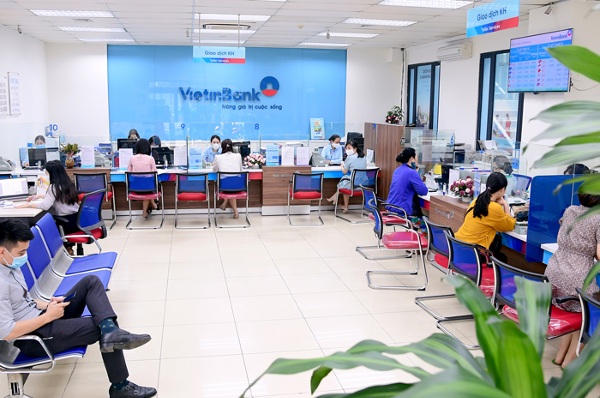 Phòng giao dịch của ngân hàng Vietinbank